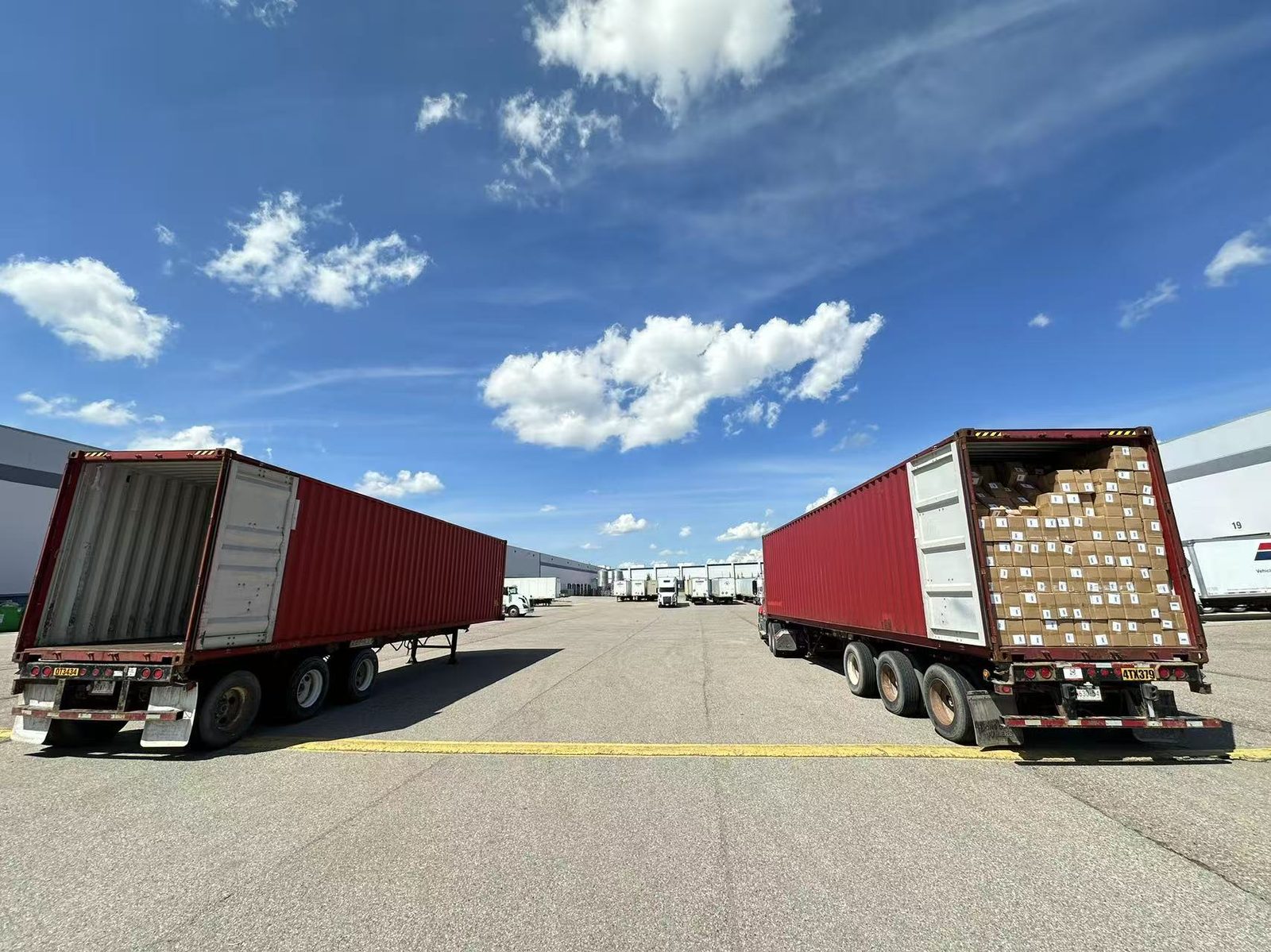 Calgary logistics park yard